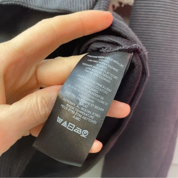 SOLD Maeve Anthropologie Ribbed Snap Up  stretchy long sleeve can off the - Picture 14 of 15